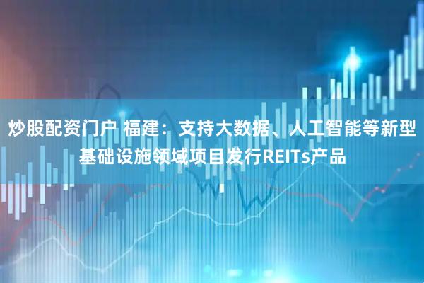 炒股配资门户 福建：支持大数据、人工智能等新型基础设施领域项目发行REITs产品